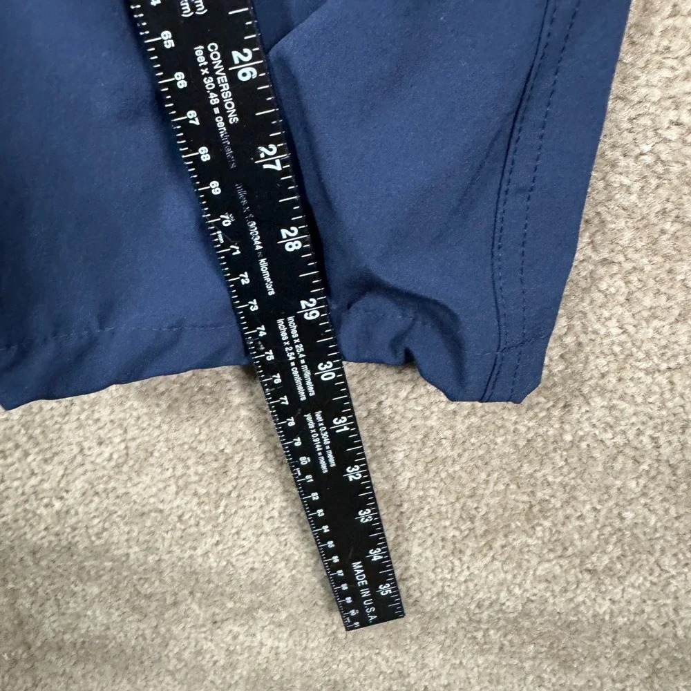Columbia Hiking Pants Mens 40 X 30 Navy Blue Outdoor Cargo Stretch Lightweight